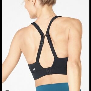 Fabletics All Day Everyday Sports Bra Black XL